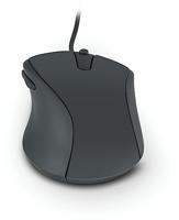 SpeedLink Axon Silent Ergonomische muis USB Optisch Zwart 5 Toetsen 2400 dpi Ergonomisch - thumbnail