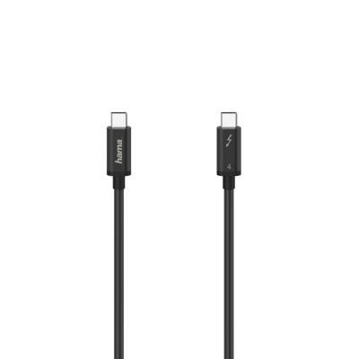 Hama Thunderbolt-4-kabel USB-C 40 Gbit/s 5 A 100 W Ultra-HD 5K 0,80 M