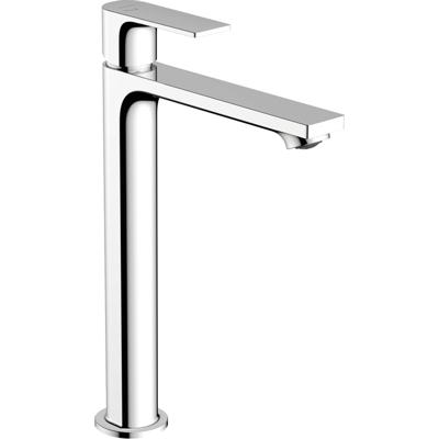 Hansgrohe Wastafelmengkraan Rebris E Eengreeps 240 CoolStart EcoSmart+ Voor Waskommen met Trekwaste Chroom