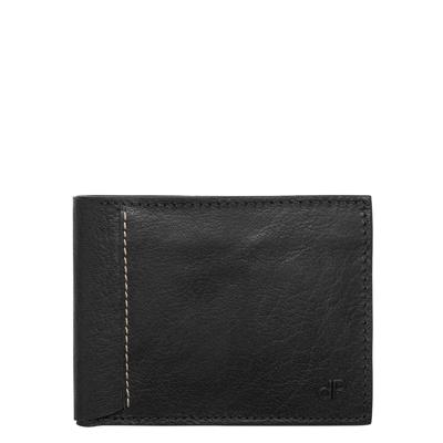 dR Amsterdam Waxi Billfold 10CC black Heren portemonnee