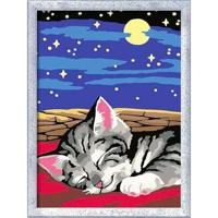 Ravensburger creart schilderen op nummer - dromende katten - thumbnail