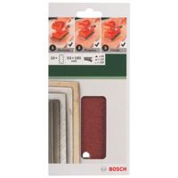 Bosch Accessoires schuurbladenset | 93x185mm | rw | 8 gaten | velc | 10-delig - 2609256a93 - thumbnail