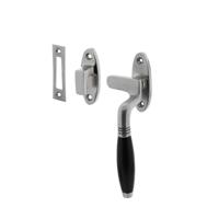 Intersteel Raamsluiting Ton rechts mat chroom / ebbenhout - thumbnail