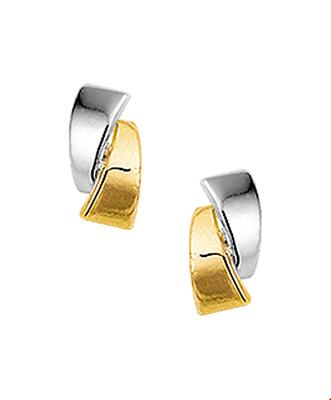 TFT Oorknoppen Geelgoud 7 mm x 4 mm