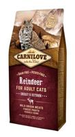 Carnilove Carnilove Reindeer Droogvoer voor katten, energie en outdoor, 6 kg, 18 x 333,33 g, in totaal 6000 g - thumbnail