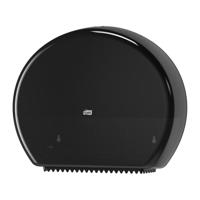Toiletpapierdispenser tork t1 jumbo zwart - thumbnail