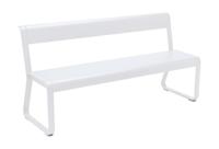 Fermob Bellevie bench tuinbank met rugleuning Cotton White - thumbnail