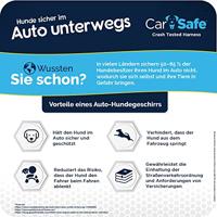 Hondentuigje Company of Animals Carsafe Crash Tested Blauw 34 cm Voor op reis XS - thumbnail