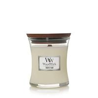 White Teak Mini candle kaars WoodWick - Woodwick - thumbnail