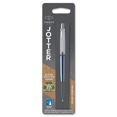 Parker Jotter balpen Waterloo Blue CT, op blister