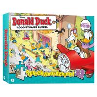 Disney Donald Duck Puzzel Spreekwoordenpret 2 1000 Stukjes + Poster - thumbnail