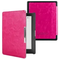 Lunso Kobo Aura Edition 1 hoes (6 inch) - sleepcover - Roze - thumbnail