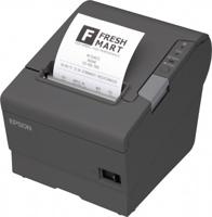 TM T88V - Kwitantieprinter - thermische lijn - Rol (8 cm) - tot 300 mm/sec - USB, serieel - donkergrijs - thumbnail