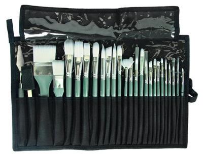 Penselenset conda 27-delig in etui Penselenset conda 27-delig in etui
