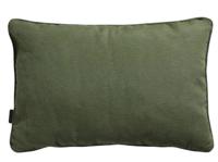 2 stuks! Sierkussen 60x40 piping Panama groen Madison - Madison - thumbnail
