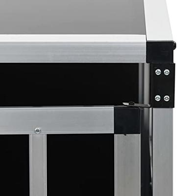VidaXL Hondenbench met enkele deur 65x91x69,5 cm