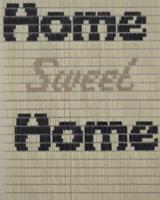 Vliegengordijn Hulzen Home sweet Home - 90cm x 210cm - thumbnail