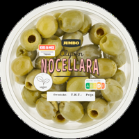 Jumbo Olijven Nocellara 100 g - thumbnail