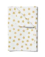 HEMA Tafelkleed 138x220 papier sterren (multi) - thumbnail