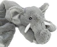 Trixie be eco hangende olifant hondenspeelgoed gerecycled pluche - thumbnail