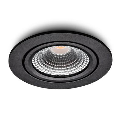 LED-inbouwspot Vivaro zwart 5W dimbaar