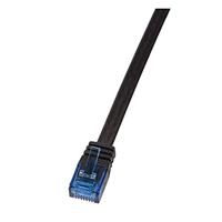 LogiLink CF2113U RJ45 Netwerkkabel, patchkabel CAT 6 U/UTP 20.00 m Zwart Zeer flexibel 1 stuk(s) - thumbnail