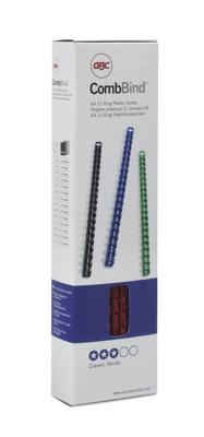 GBC CombBind Bindruggen Wit 16mm (100)