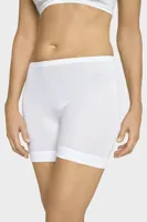 Directoir met pijpje 128 - Dames boxershort lange pijpjes - Klassiek oma ondergoed - Ouderwets - 100% katoen - thumbnail