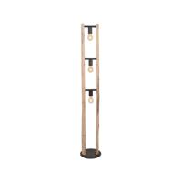 LABEL51 Vloerlamp 'Woody' Hout, 3-lamps - thumbnail