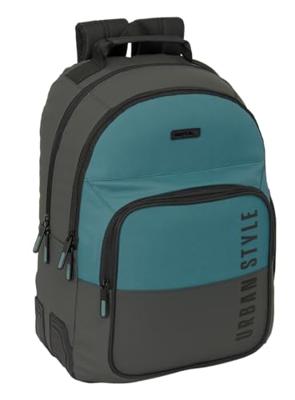 Schoolrugzak Safta Urban style Blauw Grijs 32 x 42 x 15 cm