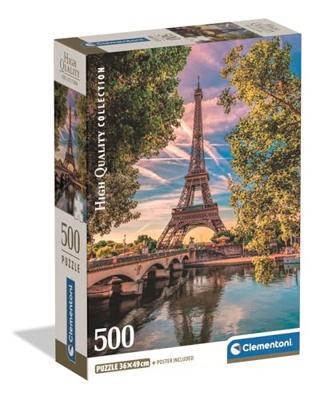 Clementoni legpuzzel along the seine, 500st. Clementoni legpuzzel along the seine, 500st.