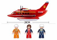 Sluban Fire-fighting Aircraft bouwstenen set - thumbnail