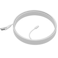 Logitech LOGI RALLY MIC POD VERLENGINGSKABEL WIT - thumbnail