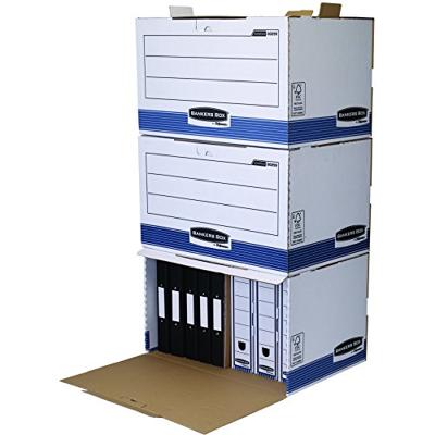 Bankers Box archiefdoos, formaat 54 x 32,5 x 37,5 cm, blauw