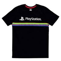 Playstation - Color Stripe Logo - T-shirt - thumbnail