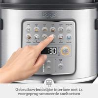 Sage The Fast Slow Go Slowcooker Zilver - thumbnail