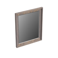 Spiegel Forzalaqua Reno 40x2x50 Cm Silver Grey - thumbnail