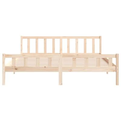 Bedframe massief hout 160x200 cm - thumbnail