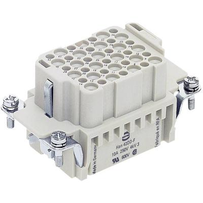 HARTING 09160423101 Businzetstuk Han® DD 42 + PE Crimpen 1 stuk(s)