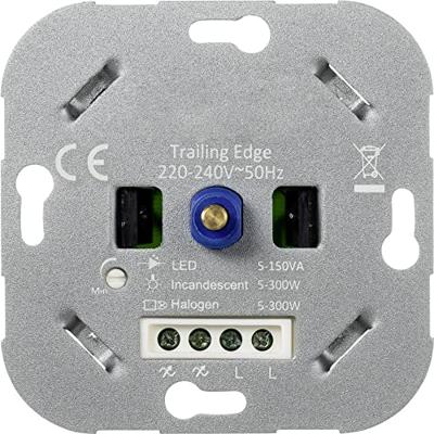 Sygonix SY-4697894 Draaidimmer Geschikt voor lampen: Halogeenlamp, LED-lamp, Gloeilamp