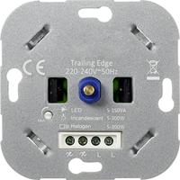 Sygonix SY-4697894 Draaidimmer Geschikt voor lampen: Halogeenlamp, LED-lamp, Gloeilamp - thumbnail