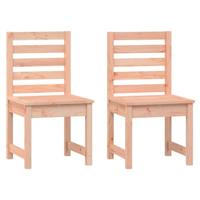 Tuinstoelen 2 st 50x48x91,5 cm massief douglashout - thumbnail