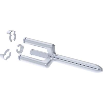 HellermannTyton TPPexpand3.3_Prong Reservedoorn Zilver Metaal Inhoud: 1 stuk(s) HellermannTyton TPPexpand3.3_Prong Reservedoorn Zilver Metaal Inhoud: 1 stuk(s)