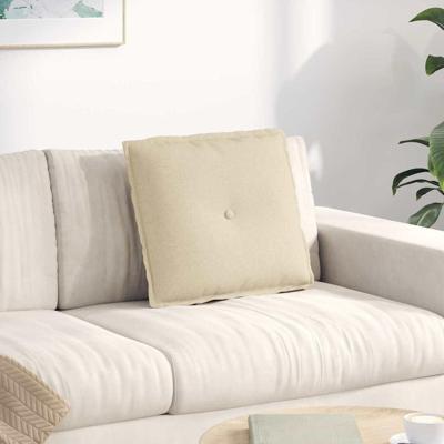 Rugkussen Crme 200 x 19 x 50 cm Stof