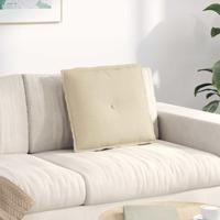 Rugkussen Crme 200 x 19 x 50 cm Stof - thumbnail