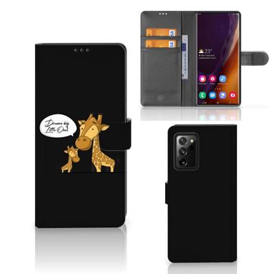 Samsung Galaxy Note20 Ultra Leuk Hoesje Giraffe Samsung Galaxy Note20 Ultra Leuk Hoesje Giraffe
