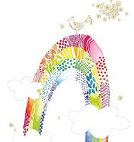 Livingwalls The Wall II - Bont - Regenbogen - 392151 - thumbnail