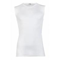 HL-tricot mouwloos shirt heren - 100% katoen - Ondershirt zonder mouwen wit - Mannen - thumbnail
