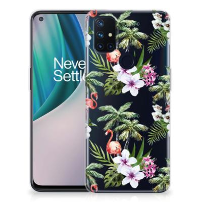 OnePlus Nord N10 5G | TPU Hoesje | Flamingo Palms