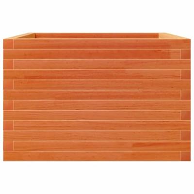 VidaXL Plantenbak 70x70x45,5 cm massief grenenhout wasbruin VidaXL Plantenbak 70x70x45,5 cm massief grenenhout wasbruin